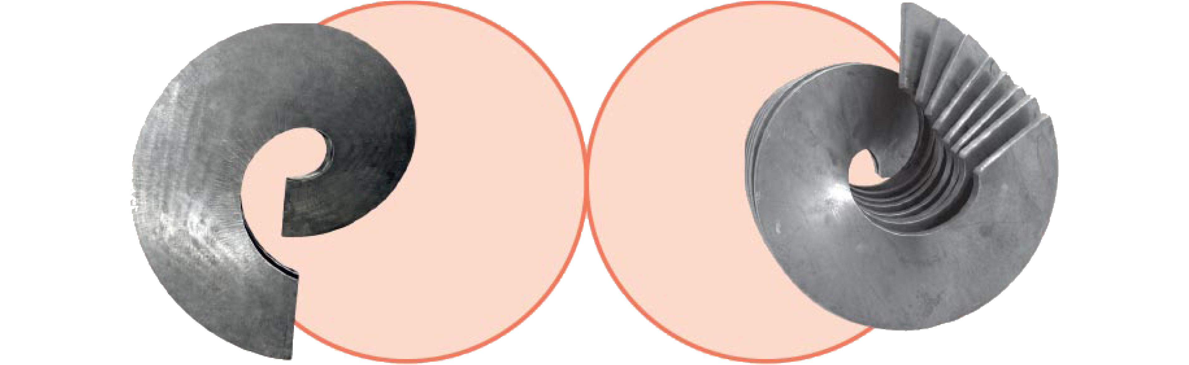 Segmented Screw Flight